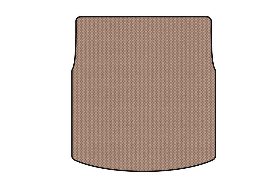 Volkswagen Phaeton 2002-2016 Gummimatte für Kofferraum Carsuit (SD, kurzer Radstand, beige) Foto 1