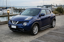 Nissan Juke 2010-2019 Seitenschweller RedLine Black (2 Stk., Aluminium) Foto 1