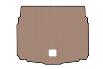 Volkswagen T-Roc 2017-2025 Gummimatte für Kofferraum Carsuit V1 (5-türig, beige) Foto 1