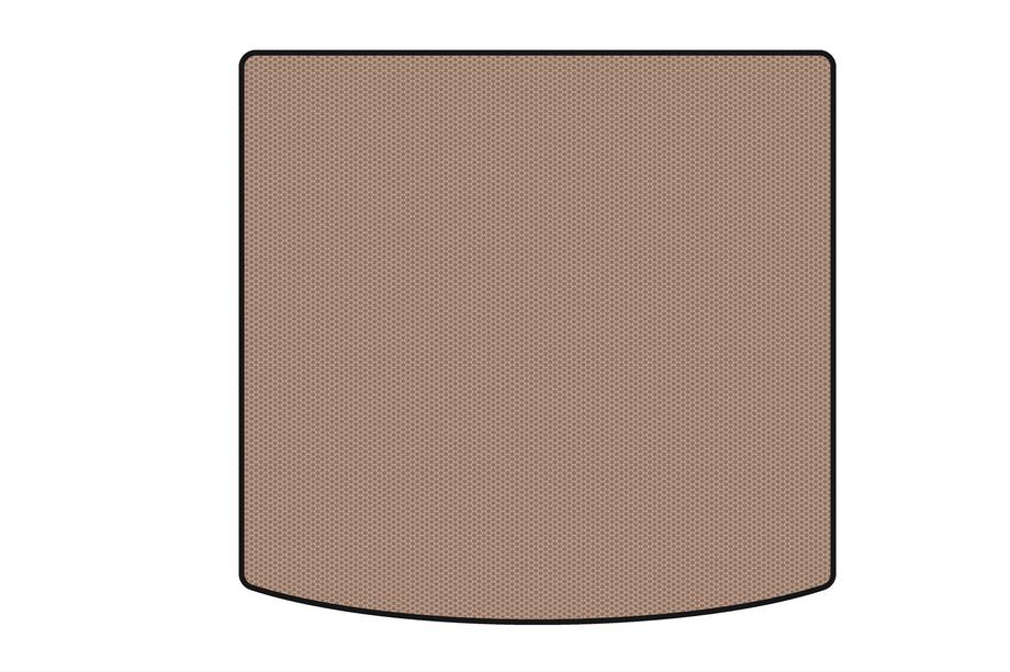 Volkswagen Touran 2015- Gummimatte für Kofferraum Carsuit (5-Sitzer, beige) Foto 1