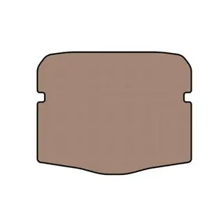 Gummimatte für Kofferraum Carsuit (Cabriolet, beige)