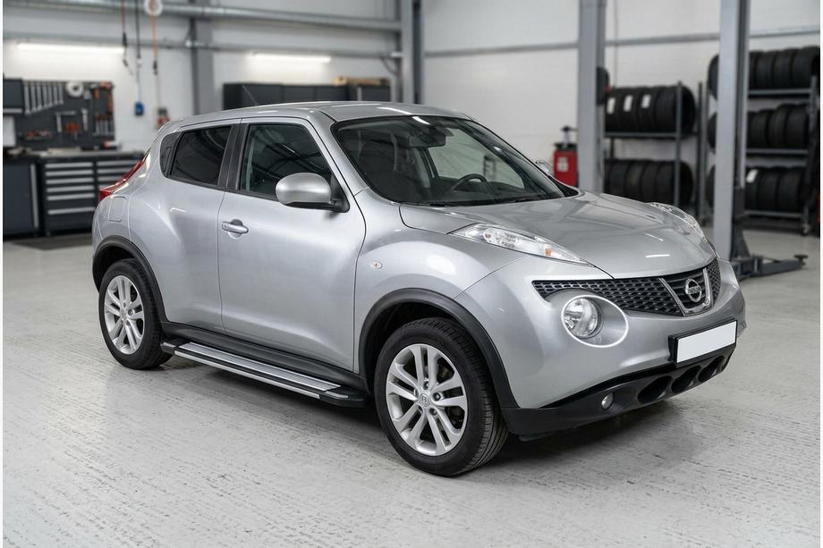 Nissan Juke 2010-2019 Trittbretter Rainbow (2 Stk., Aluminium) Image