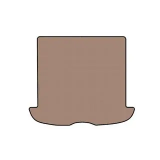 Gummimatte für Kofferraum Carsuit (2007-2012, SW, beige) Foto 1