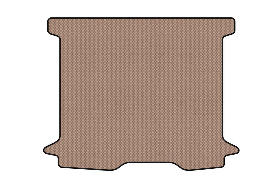 Dacia Dokker 2013-2022 Gummimatte für Kofferraum Carsuit (Beige) Image