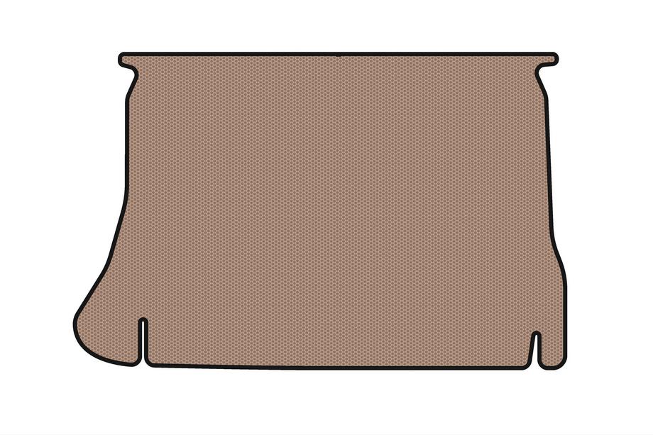 Daewoo Lanos 1998-2017 Gummimatte für Kofferraum Carsuit (HB, beige) Image