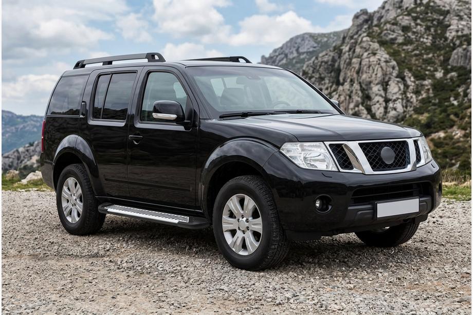 Nissan Pathfinder R51 2005-2014 Seitenschweller Line (2 Stk., Aluminium) Image