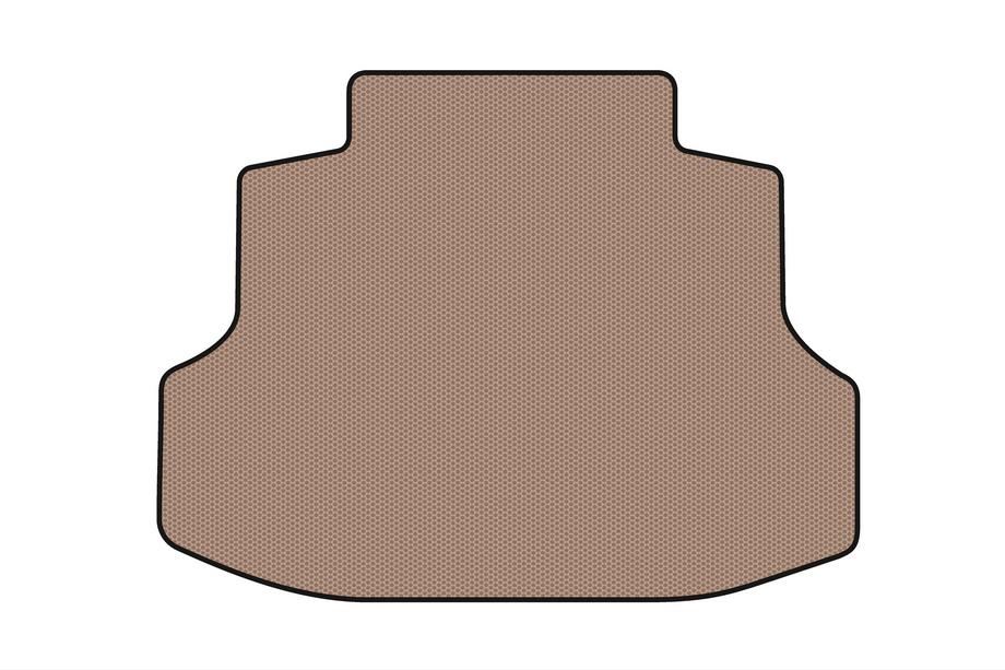 Honda Civic Sedan VII 2001-2006 Gummimatte für Kofferraum Carsuit (SD, beige) Foto 1