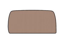 Honda Odyssey 2010–2017 Gummimatte für Kofferraum Carsuit (8-Sitzer, USA, beige) Foto 1