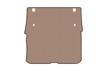 Honda Pilot 2015-2022 Gummimatte für Kofferraum Carsuit (2015-2018, ohne 3. Sitzreihe, 8-Sitzer, USA, beige) Foto 1