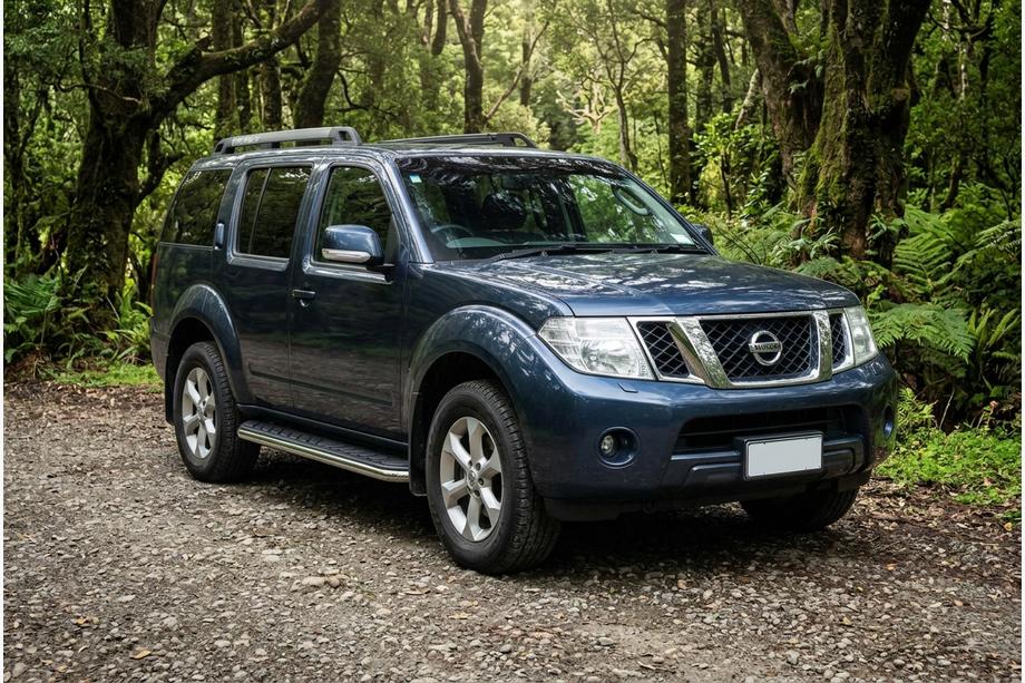 Nissan Pathfinder R51 2005-2014 Trittbretter Maydos V1 (2 Stk., Aluminium & Edelstahl) Image