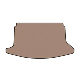Gummimatte für Kofferraum Carsuit (Schrägheck, 5-türig, beige) Foto 1