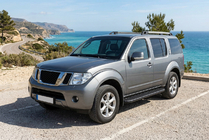 Nissan Pathfinder R51 2005-2014 Seitenschweller Bosphorus Black (2 Stk., Aluminium) Foto 1