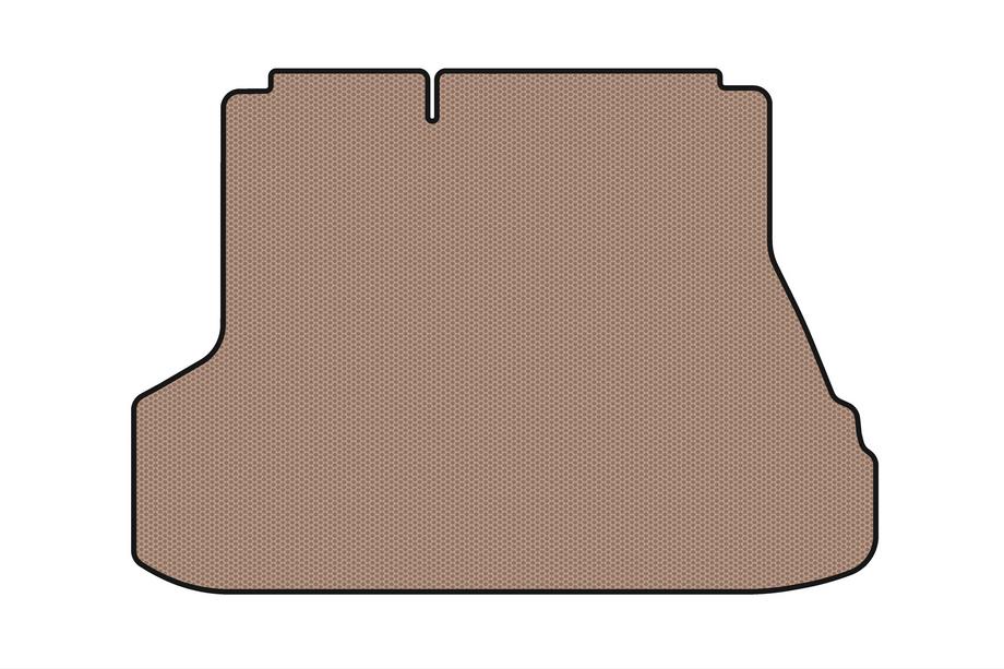 Kia Cerato 1 2004-2009 Gummimatte für Kofferraum Carsuit (SD, beige) Foto 1