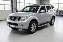 Nissan Pathfinder R51 2005-2014 Seitenschweller Tayga Grey (2 Stk., Aluminium) Foto 1