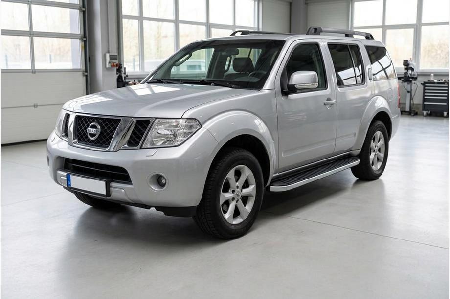 Nissan Pathfinder R51 2005-2014 Seitenschweller Tayga Grey (2 Stk., Aluminium) Image