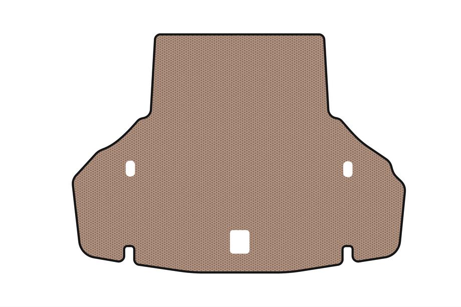 Lexus LS 2007-2017 Gummimatte für Kofferraum Carsuit (2007-2009, SD, Kein Allrad, USA, beige) Foto 1