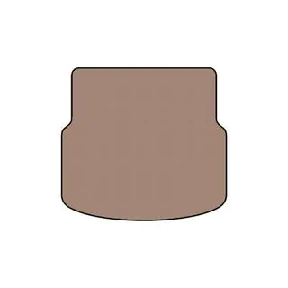 Gummimatte für Kofferraum Carsuit (SD, beige) Foto 1