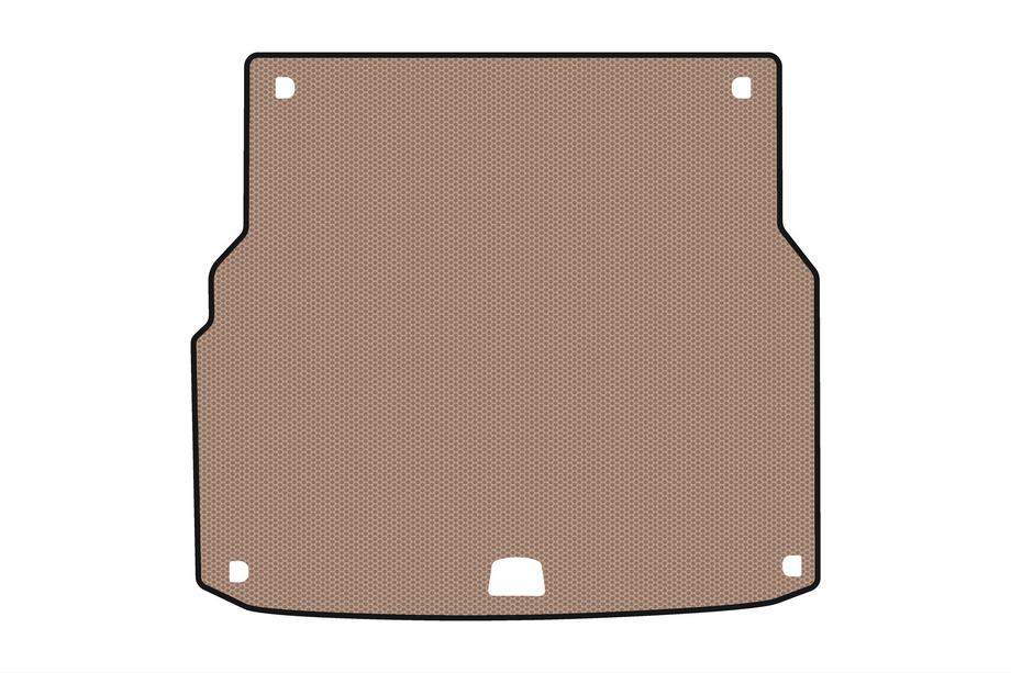 Mercedes C-class W205 2014-2021 Gummimatte für Kofferraum Carsuit (2014-2017, SW, beige) Foto 1