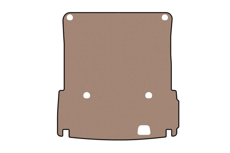 Mercedes GL/GLS class X166 2012-2019 Gummimatte für Kofferraum Carsuit (2012-2015, beige) Foto 1