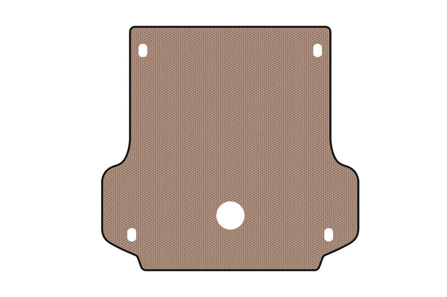 Mitsubishi Pajero Sport 2008-2015 Gummimatte für Kofferraum Carsuit (2008-2013, beige) Foto 1