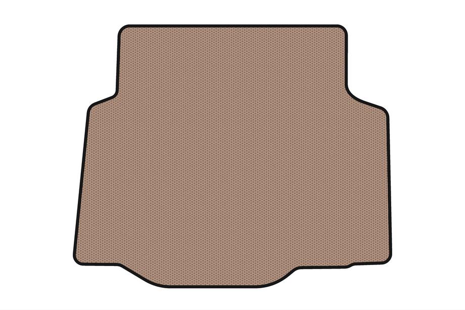 Nissan Almera N16 2000-2006 Gummimatte für Kofferraum Carsuit (HB, beige) Foto 1