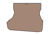 Opel Vectra B 1995-2002 Gummimatte für Kofferraum Carsuit (SD, beige) Foto 1