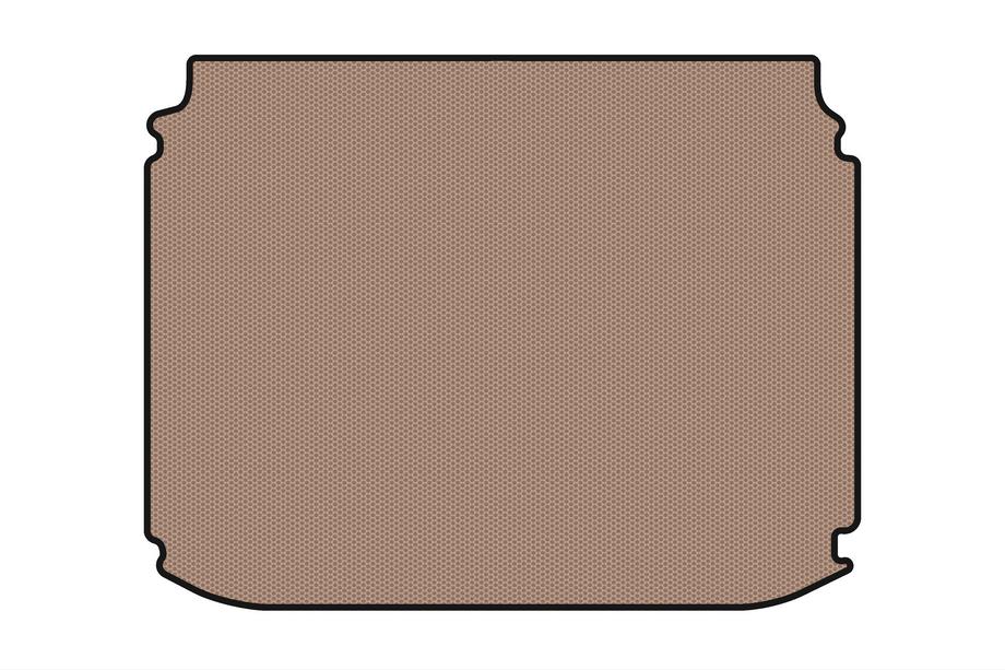 Peugeot 308 2007-2013 Gummimatte für Kofferraum Carsuit (Schrägheck, 5-türig, beige) Foto 1