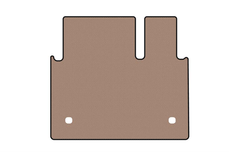 Peugeot Expert 2007-2016 Gummi-Kofferraummatte Carsuit (2012-2016, 1+1, beige) Foto 1
