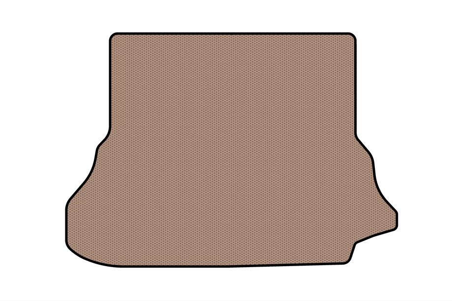Renault Laguna 2001-2007 Gummimatte für Kofferraum Carsuit (Schrägheck, 5-türig, beige) Foto 1