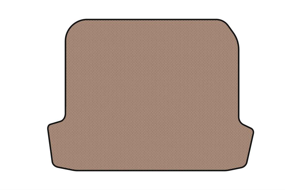 Renault Megane II 2004-2009 Gummimatte für Kofferraum Carsuit (2006-2009, SD, beige) Image