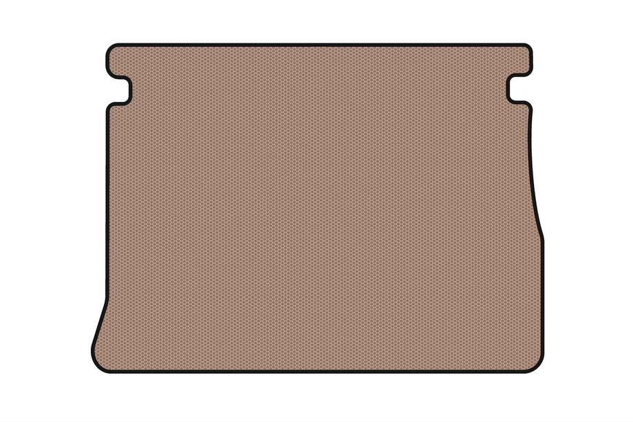 Renault Scenic/Grand 2009-2016 Gummimatte für Kofferraum Carsuit (5-Sitzer, beige) Foto 1