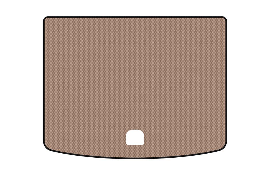 SsangYong Kyron 2005-2014 Gummimatte für Kofferraum Carsuit (Beige) Foto 1