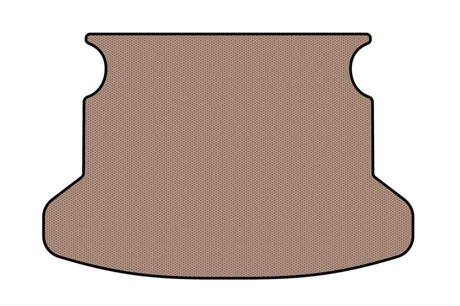Toyota Corolla 2002-2007 Gummimatte für Kofferraum Carsuit (SD, beige) Foto 1