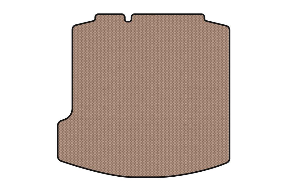 Volkswagen Bora 1998-2004 Gummimatte für Kofferraum Carsuit (SD, beige) Foto 1