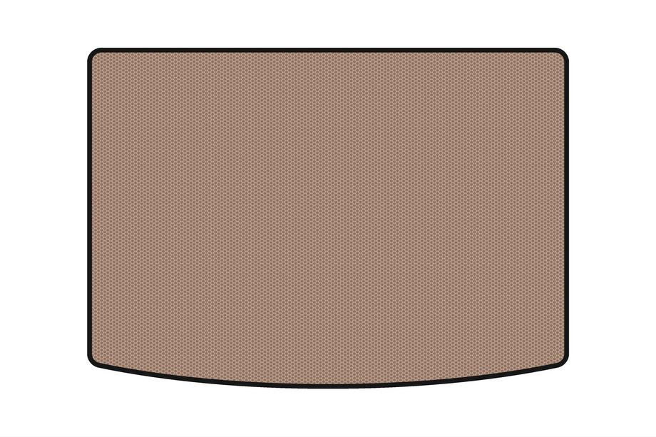 Volkswagen Golf Plus 2004-2014 Gummimatte für Kofferraum Carsuit (Beige) Image
