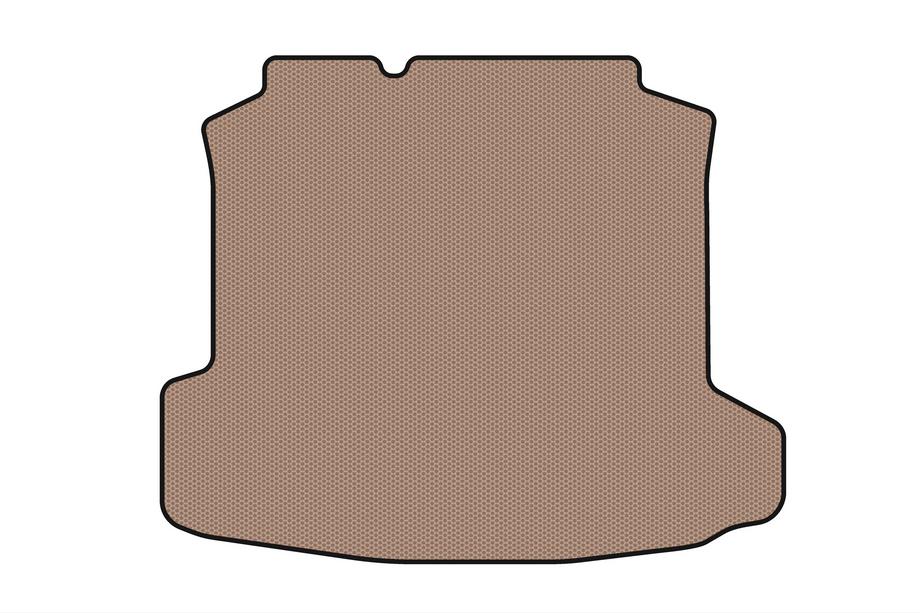 Volkswagen Polo 2010-2017 Gummimatte für Kofferraum Carsuit (SD, beige) Image