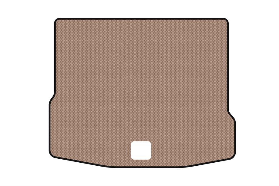 Volkswagen Tiguan 2016-2023 Gummimatte für Kofferraum Carsuit V1 (USA, beige) Foto 1