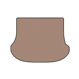 Gummimatte für Kofferraum Carsuit (SD, beige) Foto 1