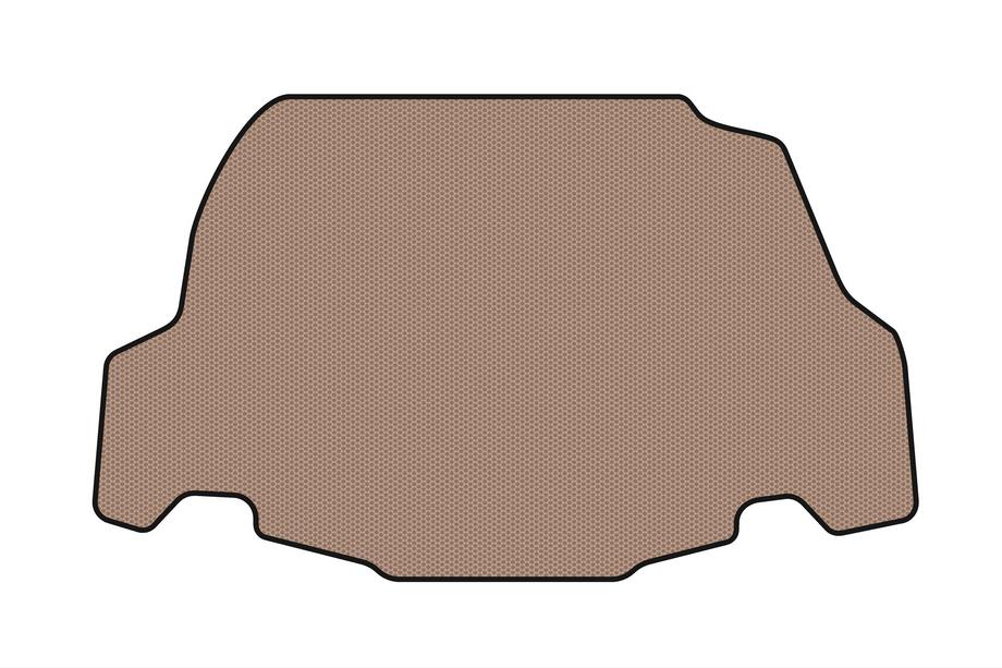 Ford Mustang 2005-2014 Gummimatte für Kofferraum Carsuit (2009-2014, GT, Cabriolet, beige) Foto 1
