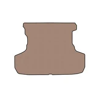 Gummimatte für Kofferraum Carsuit (SD, beige)
