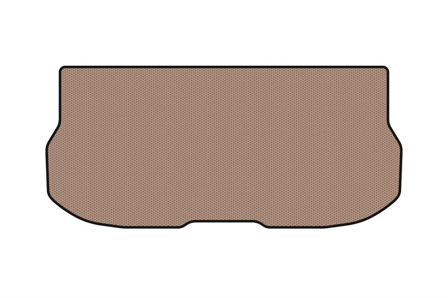 Nissan Quest 2011-2017 Gummimatte für Kofferraum Carsuit (mit 3. Sitzreihe, 7-Sitzer, beige) Foto 1