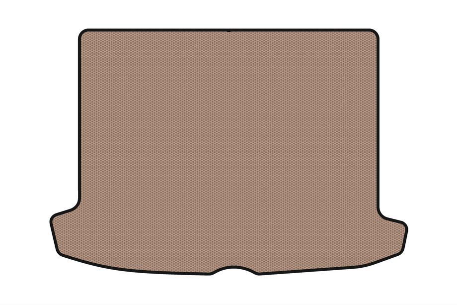 Renault Clio IV 2012-2019 Gummimatte für Kofferraum Carsuit V2 (SW, beige) Foto 1