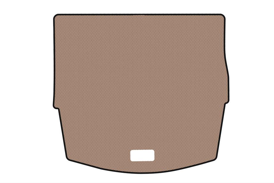 Renault Scenic/Grand 2016–2025 Gummi-Kofferraummatte Carsuit (obere, 5-Sitzer, beige, Grand) Image