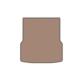 Gummimatte für Kofferraum Carsuit vorne (4WD, 2012-2021, beige) Foto 1
