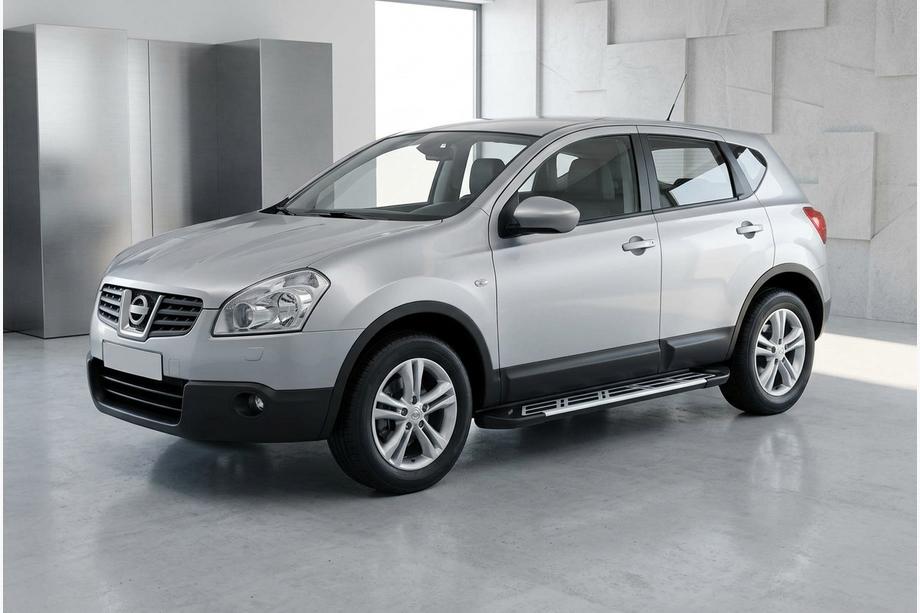 Nissan Qashqai 2007-2010 Seitenschweller Sunrise (2 Stk., Aluminium) Image