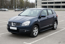 Nissan Qashqai 2007-2010 Seitenschweller Bosphorus Black (2 Stk., Aluminium) Foto 1
