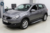 Nissan Qashqai 2010-2014 Seitenschweller Line (2 Stk., Aluminium) Foto 1