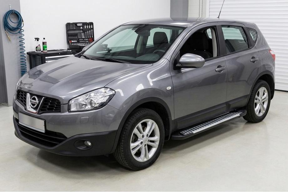 Nissan Qashqai 2010-2014 Seitenschweller Line (2 Stk., Aluminium) Image