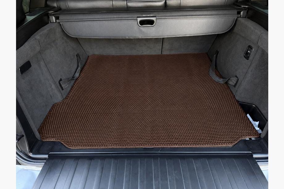 BMW X5 E70 2007-2013 Gummimatte für Kofferraum Carsuit (Braun) Foto 1