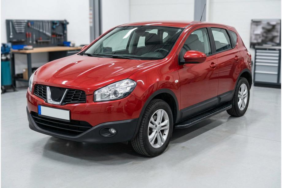 Nissan Qashqai 2010-2014 Seitenschweller Bosphorus Black (2 Stk., Aluminium) Langer Radstand Image